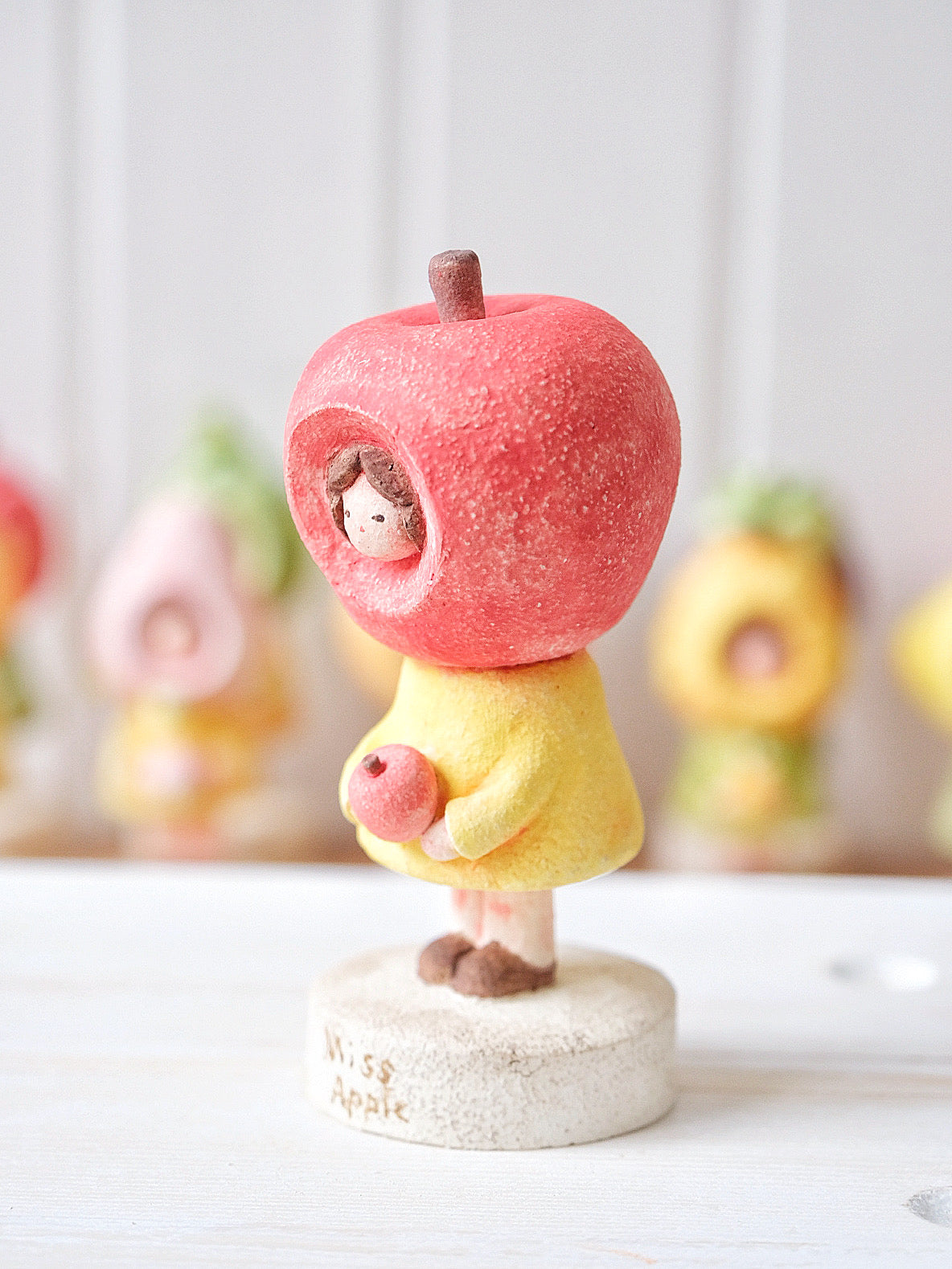 Ms. Apple in Red