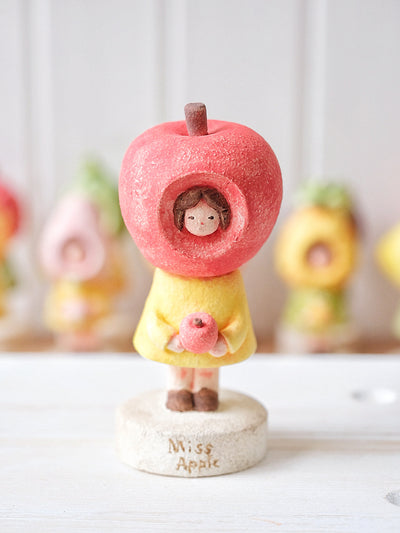 Ms. Apple in Red