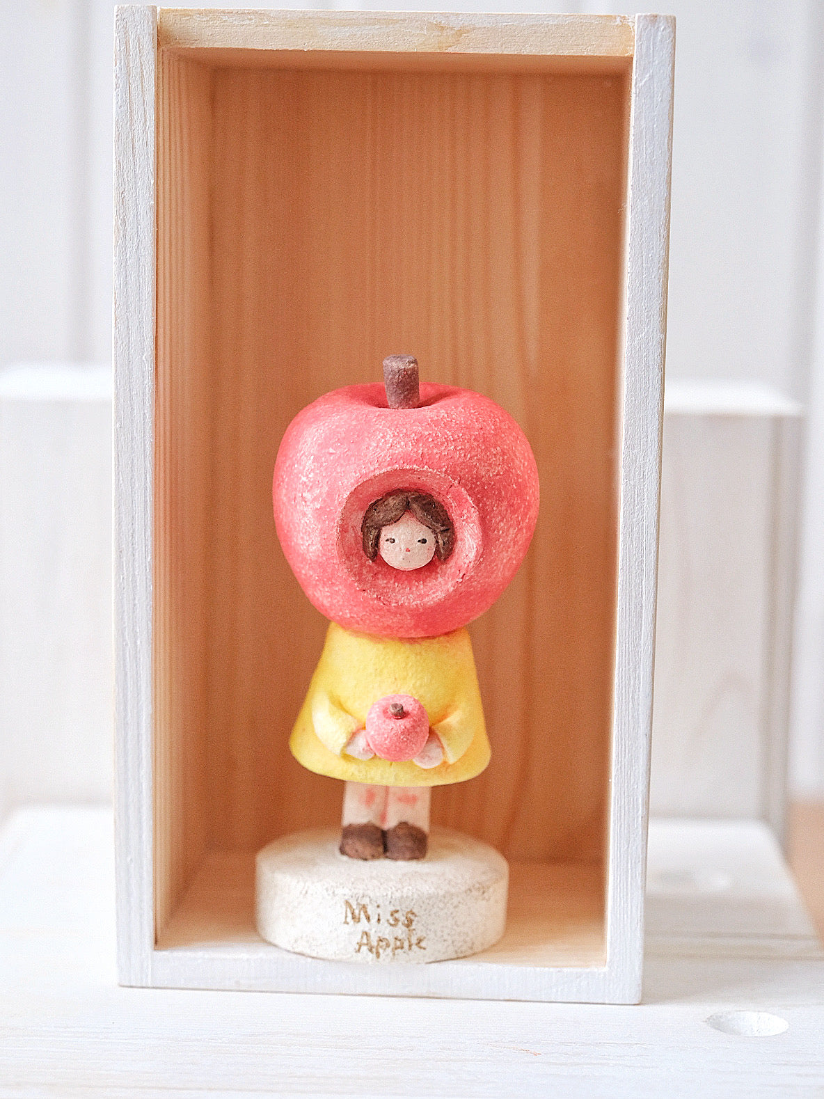 Ms. Apple in Red