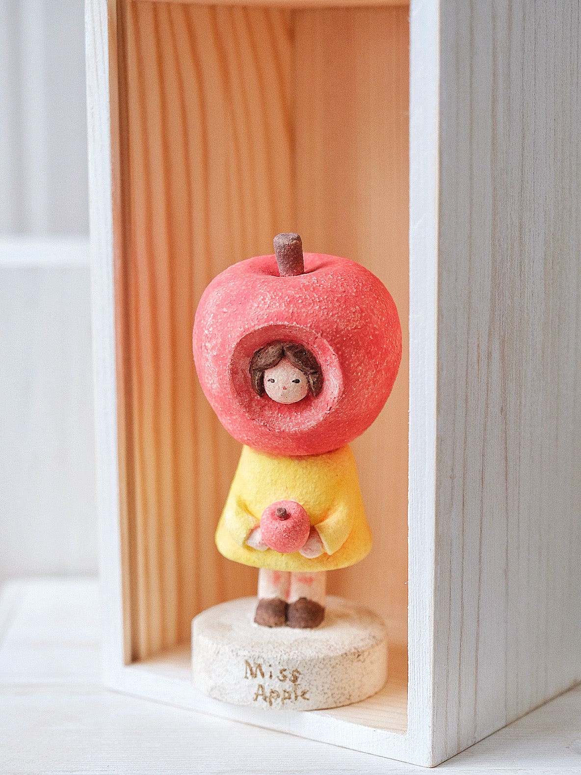 Ms. Apple in Red